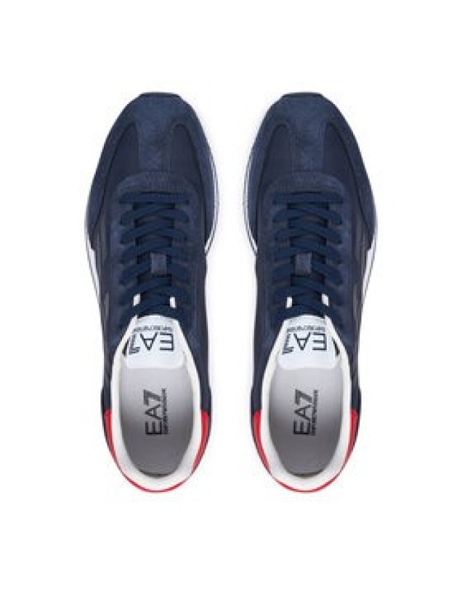 EA7 Emporio Armani Sneakersy 7X000870 AF28085 MB786 Granatowy