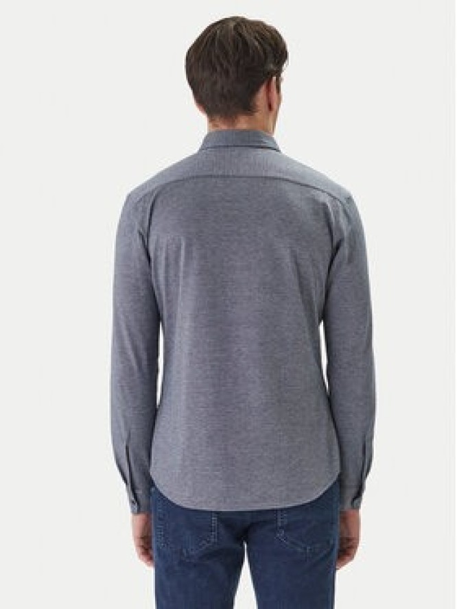 BOSS Koszula Mysoft 50519748 Granatowy Slim Fit