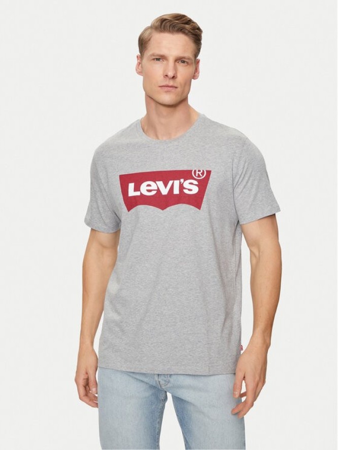Levi's® T-Shirt Housemark Tee 17783-0138 Szary Regular Fit
