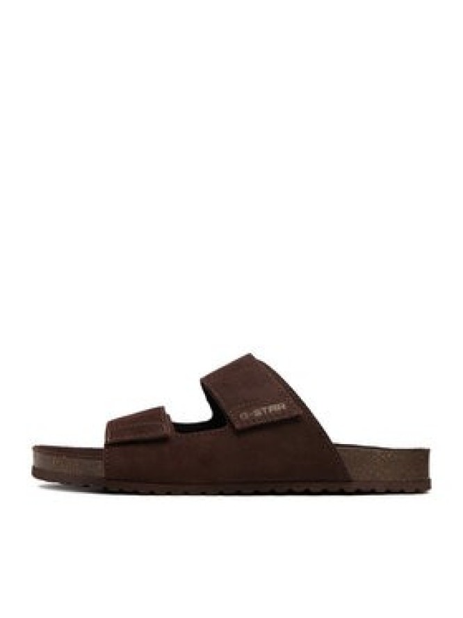 G-Star Raw Klapki EO-MILO-01 MI34 Brązowy ciemny