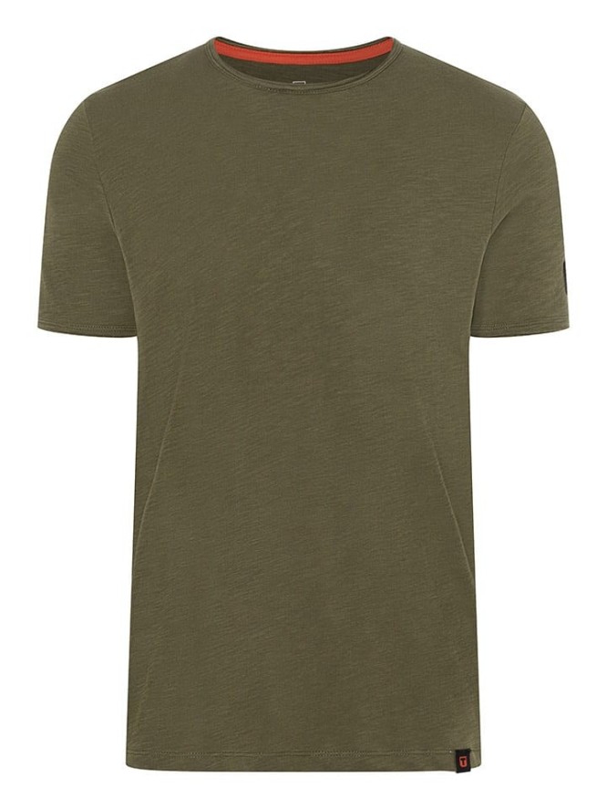 Timezone Koszulka w kolorze khaki rozmiar: M