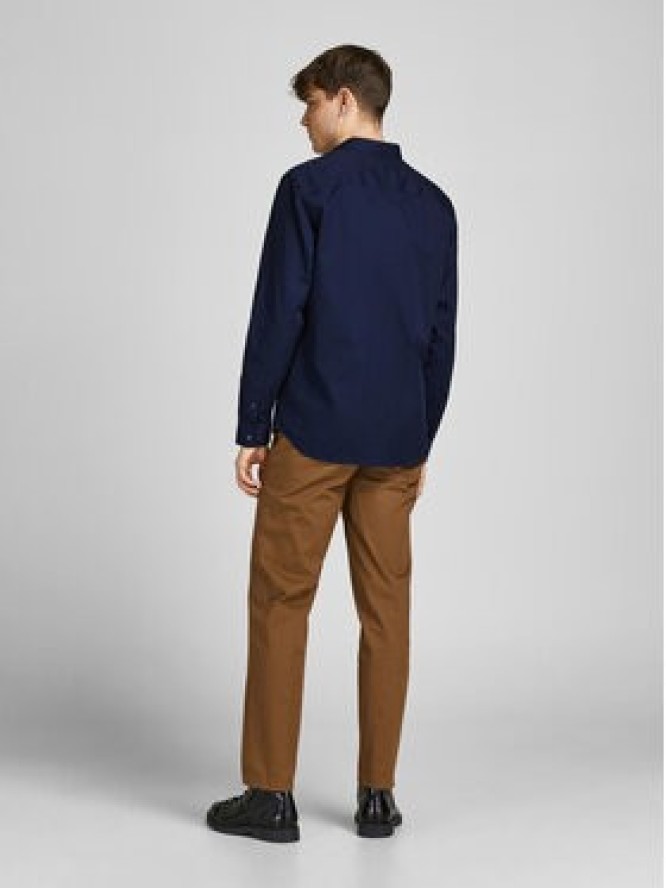 Jack & Jones Koszula 12201905 Granatowy Slim Fit