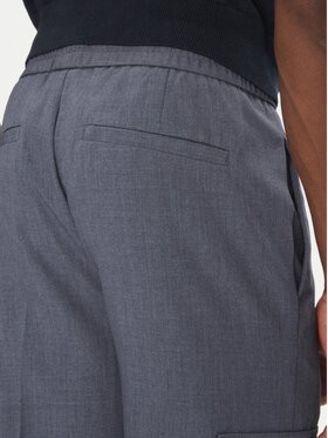 Lindbergh Spodnie materiałowe 30-01112A Niebieski Relaxed Fit