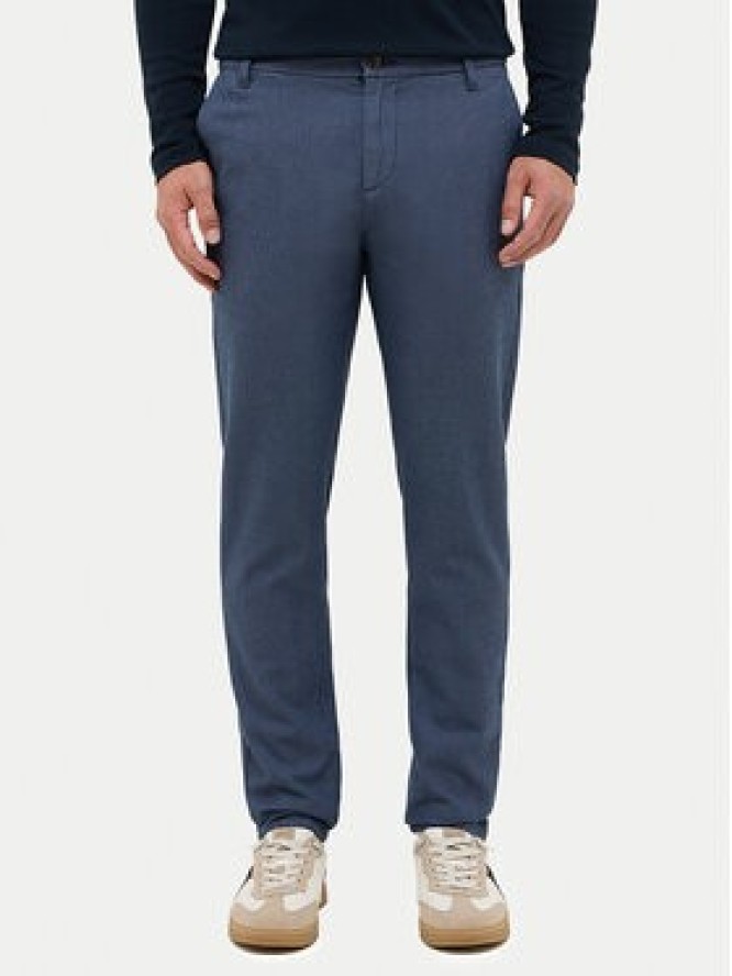 Mustang Chinosy Daytona 1017075 Niebieski Slim Fit