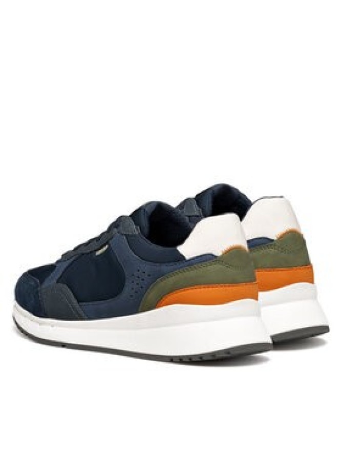 Geox Sneakersy U Branthon U65LCB 0EK11 C4KF4 Granatowy