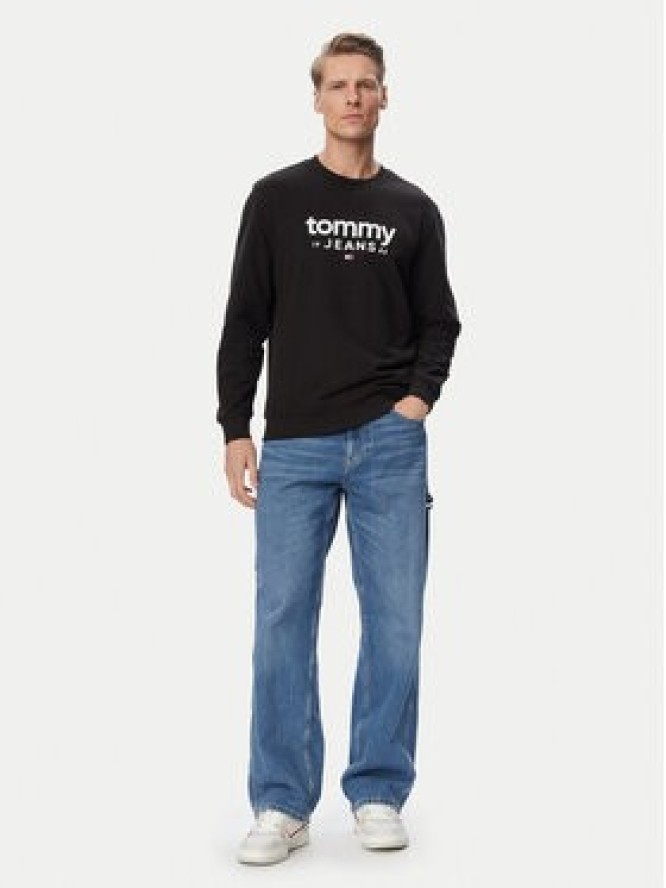 Tommy Jeans Bluza Graphic DM0DM23392 Czarny Regular Fit