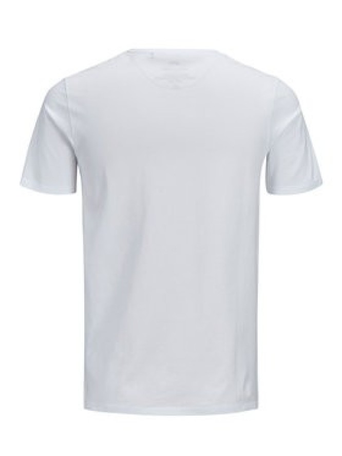 Jack & Jones T-Shirt Corp Logo 12137126 Biały Slim Fit