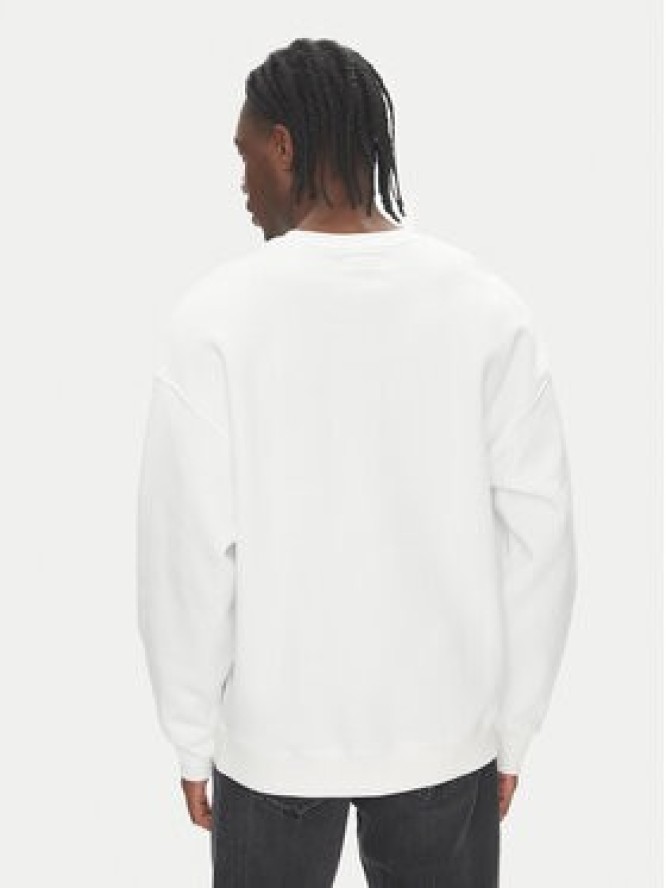 Guess Jeans Bluza M4YQ21 K9V31 Biały Oversize