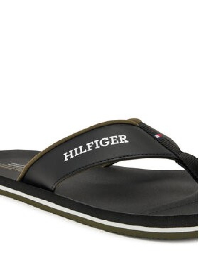 Tommy Hilfiger Japonki Padded Comfort Hilfiger B Sandal FM0FM05440 Czarny