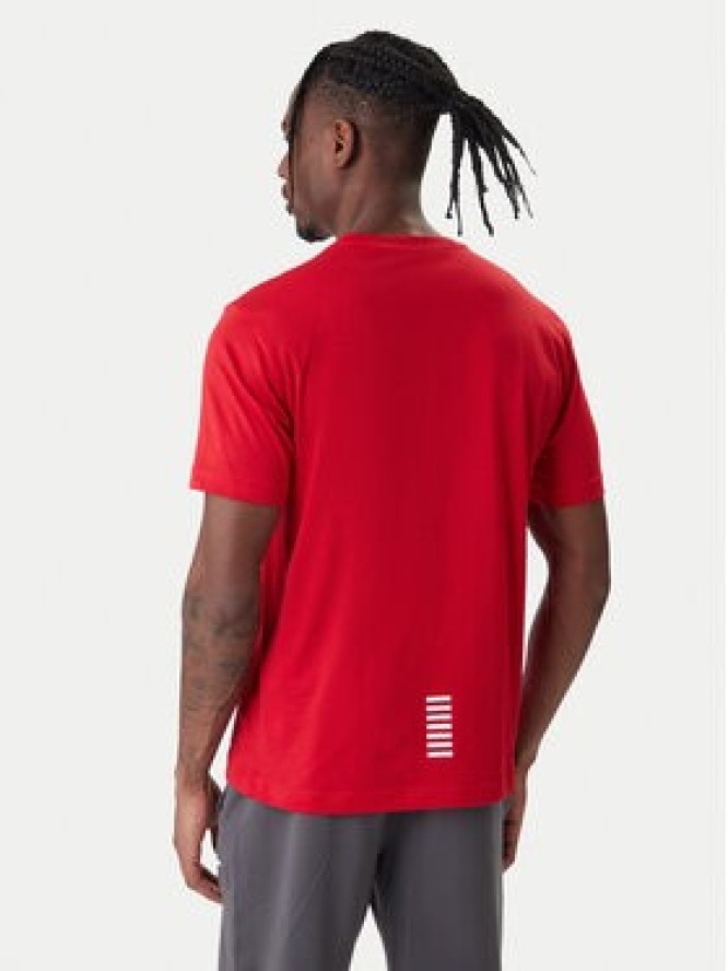 EA7 Emporio Armani T-Shirt 8NPT25 PJVPZ U5072 Czerwony Regular Fit