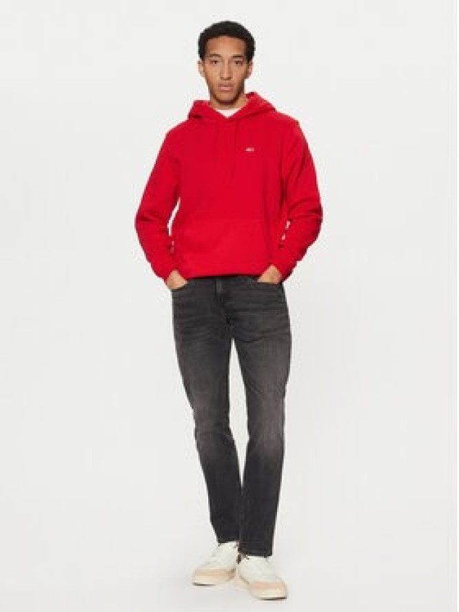 Tommy Jeans Bluza DM0DM20742 Czerwony Regular Fit