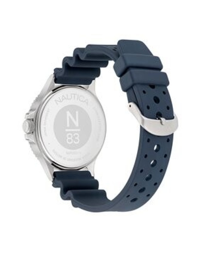 Nautica Zegarek NAPCBS304 Srebrny