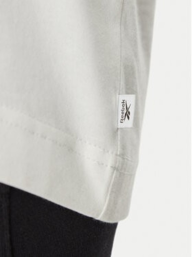 Reebok T-Shirt 100218841 Biały Regular Fit