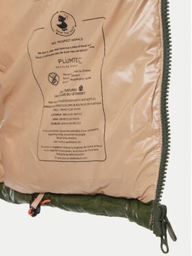 Save The Duck Kamizelka D81382U LOVE21 Zielony Regular Fit