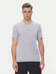 BOSS T-Shirt Tokks 50502173 Fioletowy Regular Fit