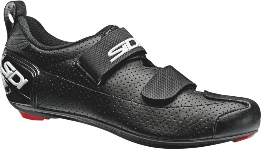 Buty triathlonowe sztywne podeszwa czarne T-5 Air