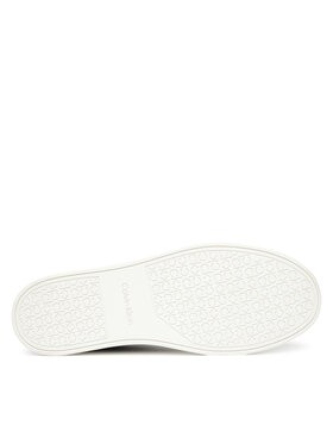 Calvin Klein Sneakersy Clean Cup Low Laceup Perf Lth HM0HM01870 Czarny