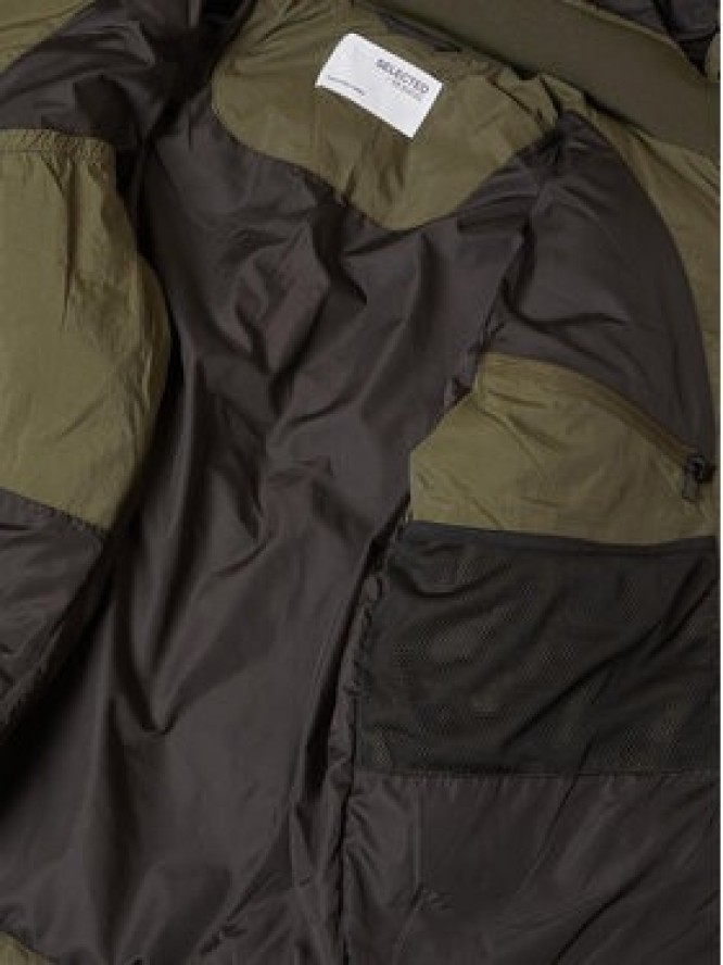 Selected Homme Kurtka zimowa 16089957 Zielony Regular Fit