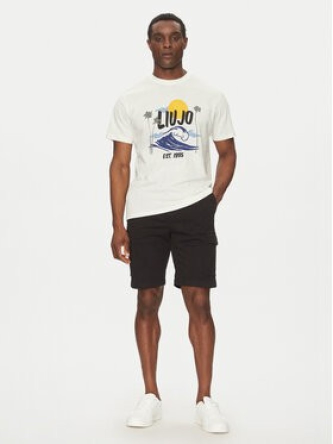 Liu Jo T-Shirt QA5274 J7734 Biały Regular Fit