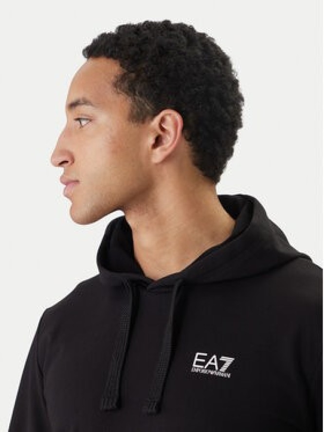 EA7 Emporio Armani Bluza 7M000569 AF13512 MC001 Czarny Regular Fit
