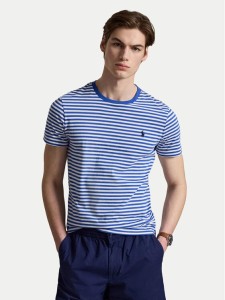 Polo Ralph Lauren T-Shirt 710956828505 Niebieski Regular Fit