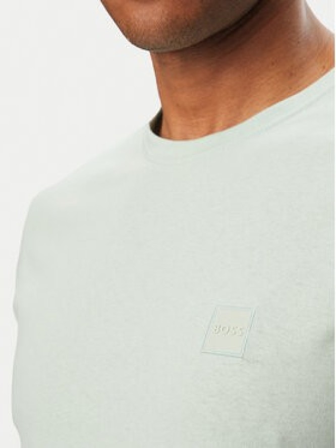 BOSS T-Shirt Tales 50508584 Turkusowy Regular Fit