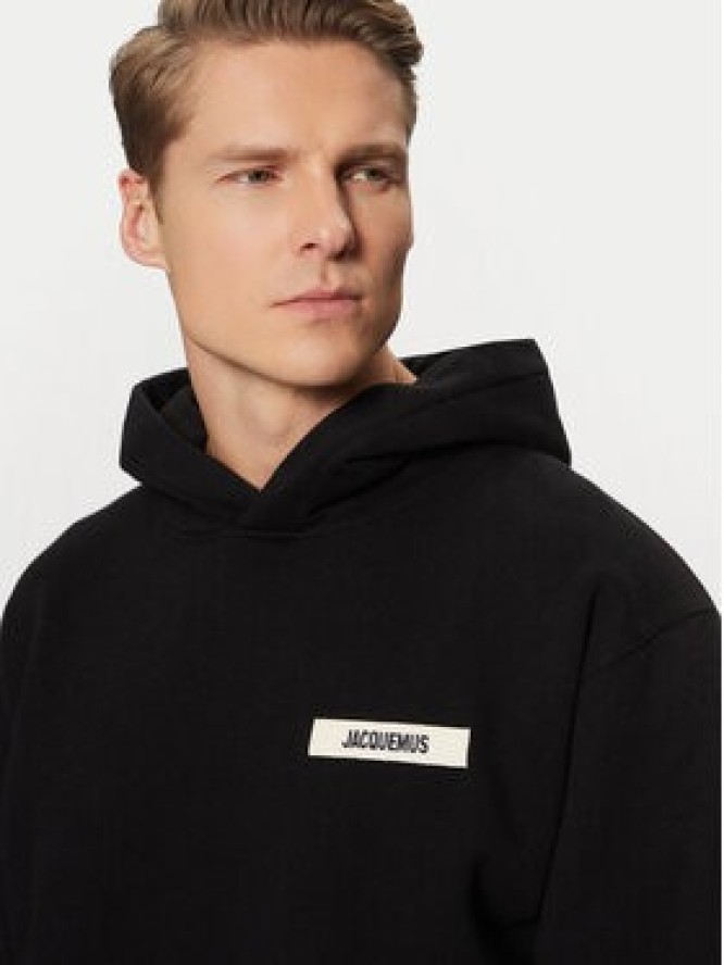 JACQUEMUS Bluza 24E245JS247 Czarny Regular Fit
