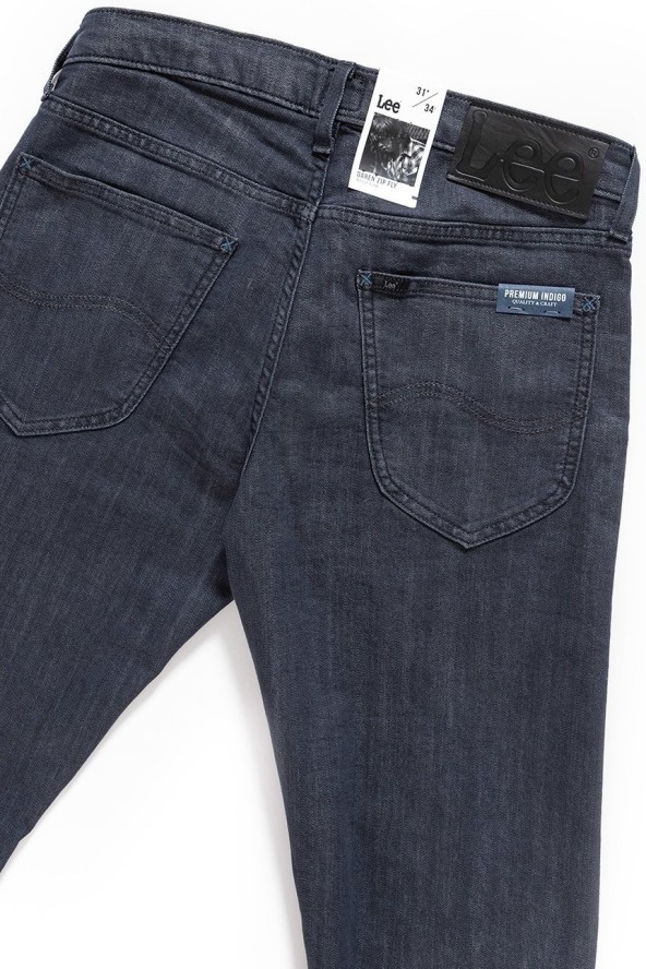 JEANSY MĘSKIE LEE DAREN ZIP FLY BLUE ASH L707YBPO 112118508
