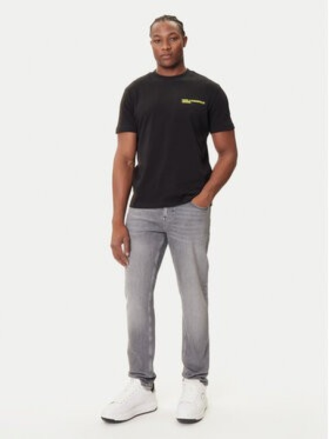 Karl Lagerfeld Jeans T-Shirt A3M17027 Czarny Relaxed Fit