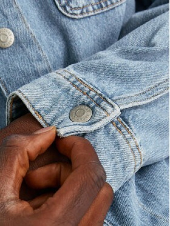 Jack & Jones Kurtka jeansowa Chase 12250086 Niebieski Loose Fit