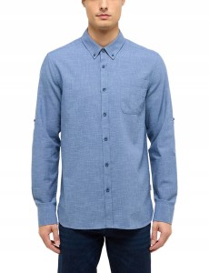 Męska Koszula Mustang Style Rawlins Middle Blue Two Tone 1017536 12722