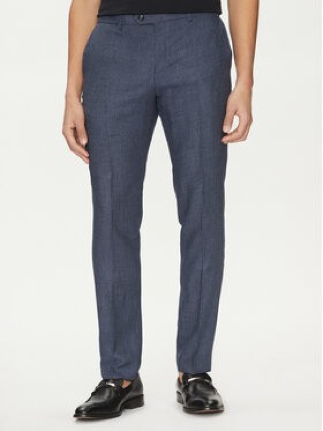 BOSS Garnitur C-Huge-Peak-252 50540764 Granatowy Slim Fit