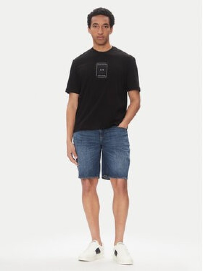 Armani Exchange Szorty jeansowe XM000073 AF13089 MB002 Granatowy Slim Fit