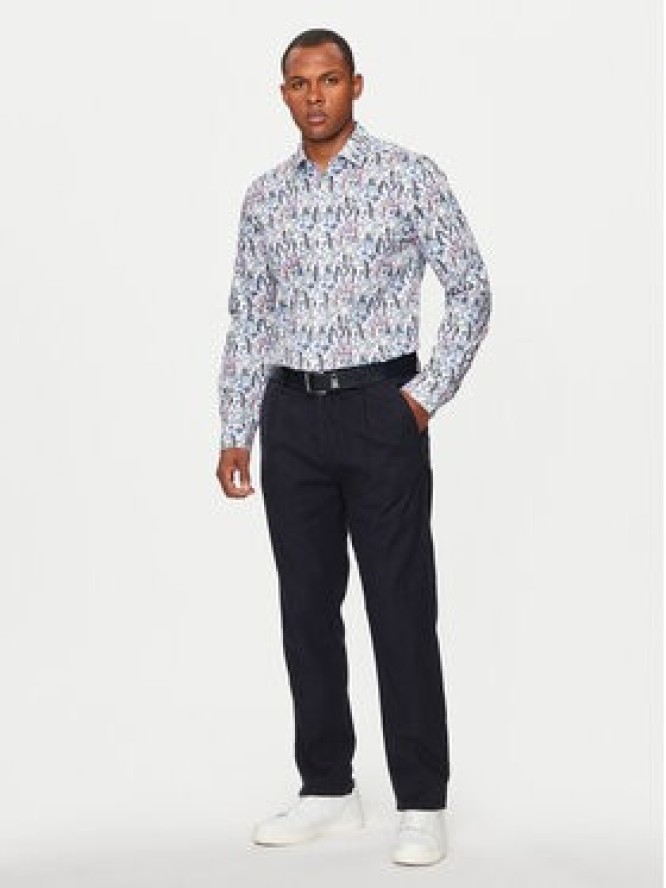 JOOP! Koszula 200Pitty 30041410 Beżowy Slim Fit