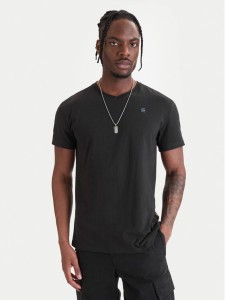 G-Star Raw T-Shirt Base-S D16412-336-6484 Czarny Regular Fit