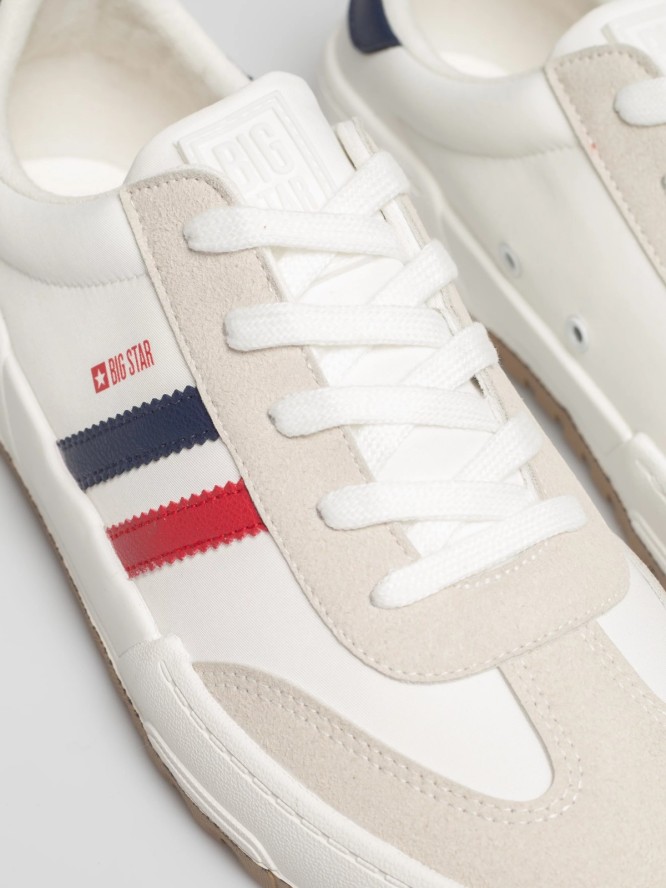 sneakersy męskie białe tt174095 101