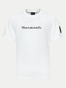 North Sails T-Shirt 453024 Biały Regular Fit