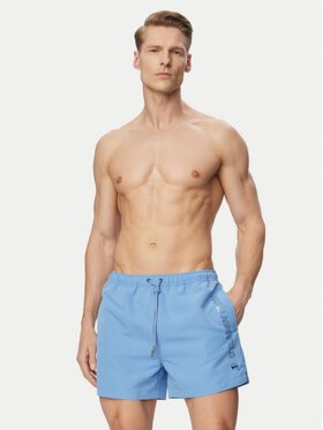 KARL LAGERFELD Szorty kąpielowe B1M46001 Niebieski Regular Fit