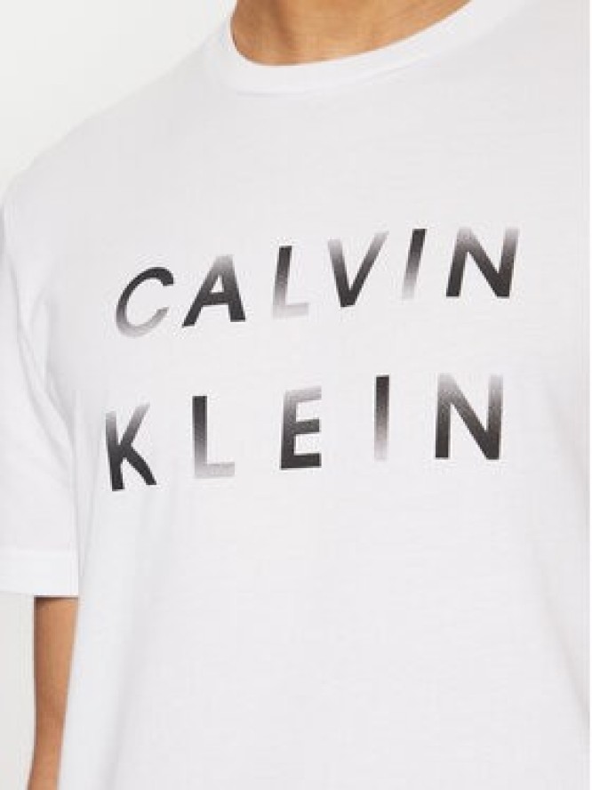 Calvin Klein T-Shirt K10K114156 Biały Regular Fit