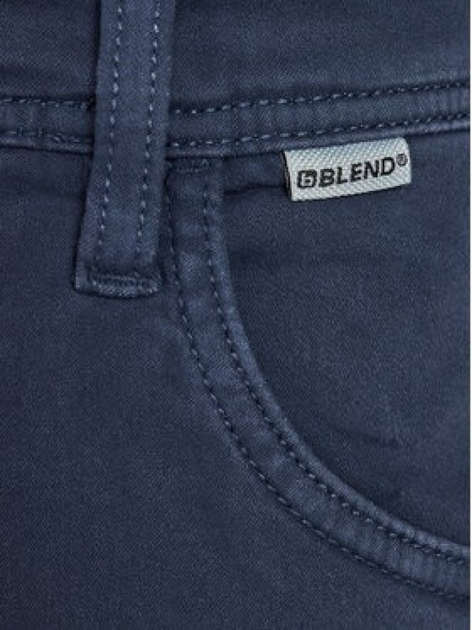 Blend Jeansy 20716416 Granatowy Slim Fit