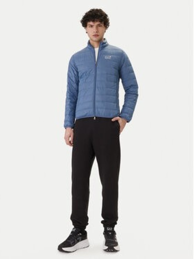 EA7 Emporio Armani Kurtka puchowa 8NPB23 PNGPZ UB064 Niebieski Regular Fit