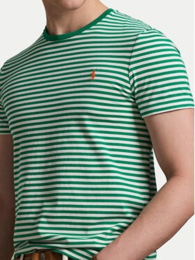 Polo Ralph Lauren T-Shirt 710956828500 Zielony Slim Fit