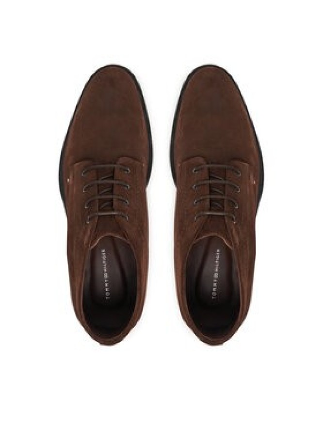 Tommy Hilfiger Trzewiki Corporate FM0FM05579 Brązowy