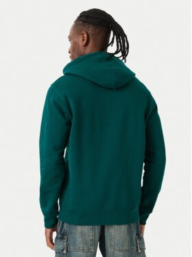 adidas Bluza Trefoil Essentials KV9317 Zielony ciemny Regular Fit