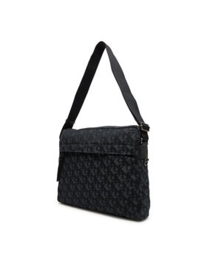 Calvin Klein Jeans Saszetka Unstructured Monogram Flight Bag LV04G3097G Czarny