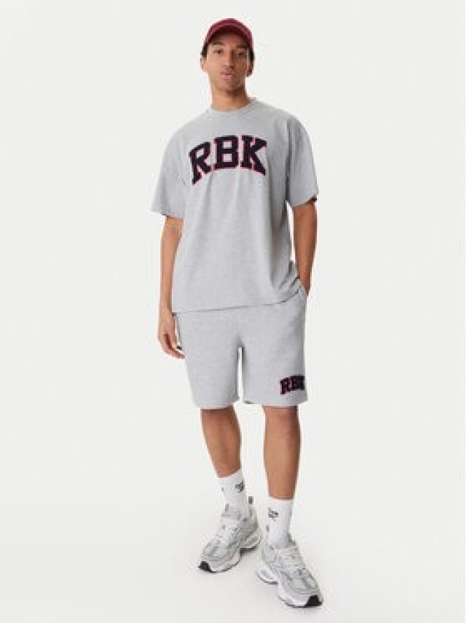 Reebok T-Shirt Beglin RK25554CCM Szary Relaxed Fit