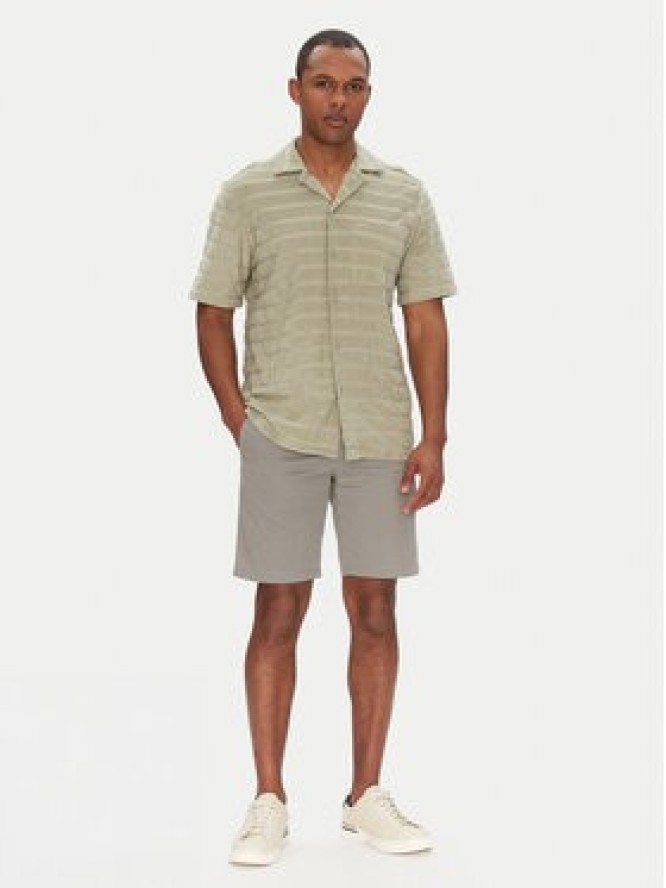 HUGO Koszula Ellino 50539351 Zielony Relaxed Fit