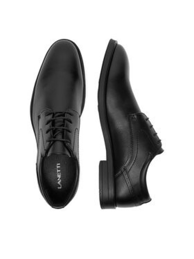 Lanetti Półbuty CEO-M33606-5 Czarny