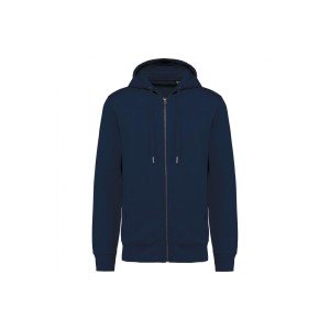 Ekologiczna rozpinana bluza z kapturem Kariban French Terry