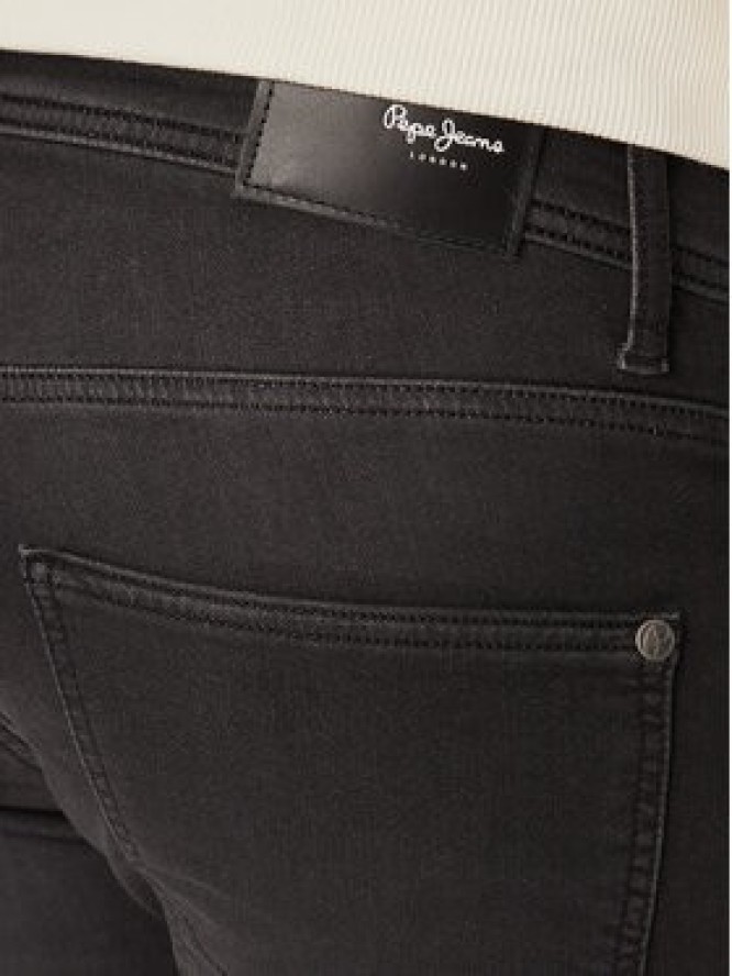 Pepe Jeans Szorty jeansowe Slim Gymdigo Short PM801075XG7 Szary Slim Fit